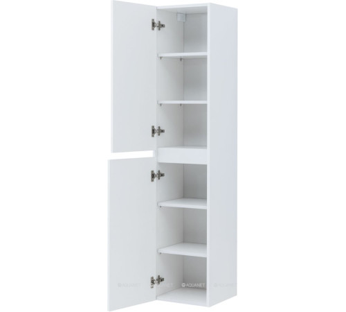 Шкаф-пенал Aquanet Вега 35 белый глянец 00329126