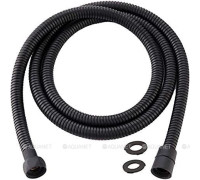 Шланг для душа Allen Brau Priority 1000 мм антитвист черный матовый 5.31021-31