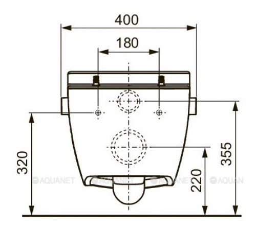 Крышка-сиденье для унитаза TECE TECEone с функцией Soft Close 9700600