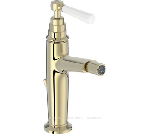 Смеситель для биде Jacob Delafon Cleo 1889 с донным клапаном глянцевое золото E24310-BGG