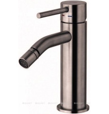 Смеситель для биде Paffoni Light без донного клапана черный никель браш LIG131NKNSP