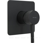 Смеситель встраиваемый для душа Allen Brau Priority 1 выход Easy box черный 5.31012-31