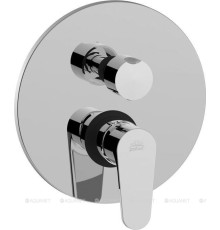 Смеситель встраиваемый для душа Paffoni Green на 2 выхода хром GR018CR