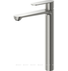 Смеситель для накладной раковины Cezares Stylus без донного клапана сатин STYLUS-LC-IN-W0