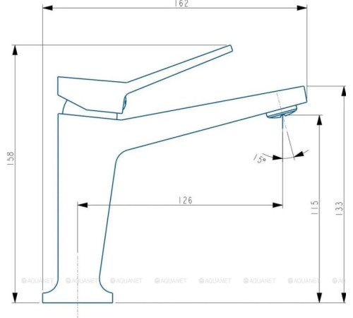 Смеситель для раковины Haiba HB10818-7 черный HB10818-7