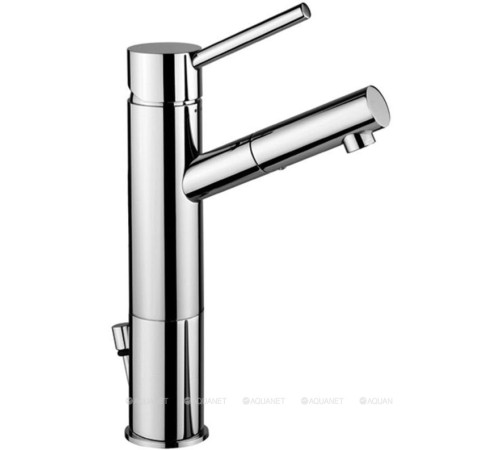 Смеситель для раковины Paffoni BIRILLO высокий с донным клапаном хром BI071CR93