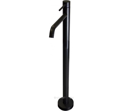 Смеситель для раковины отдельностоящий Paffoni LIGHT черный матовый LIG031NO