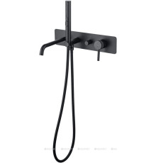 Смеситель для ванны Allen Brau Priority 3.0 встраиваемый черный матовый 5.31A05-31