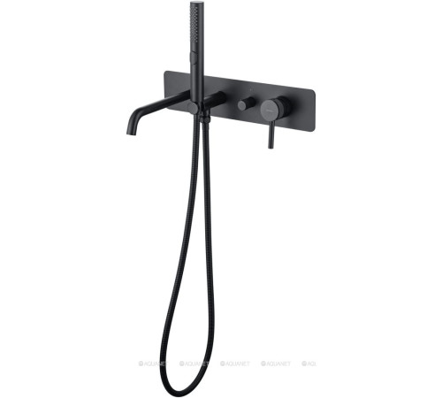 Смеситель для ванны Allen Brau Priority 3.0 встраиваемый черный матовый 5.31A05-31