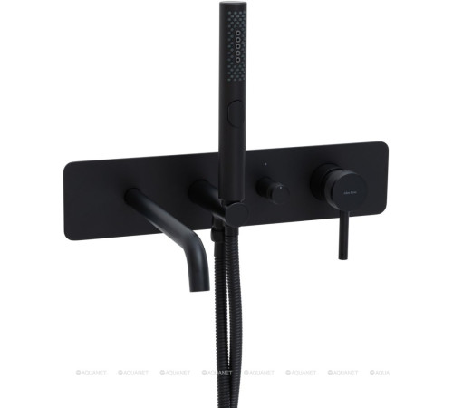 Смеситель для ванны Allen Brau Priority 3.0 встраиваемый черный матовый 5.31A05-31