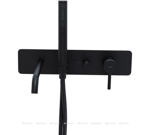 Смеситель для ванны Allen Brau Priority 3.0 встраиваемый черный матовый 5.31A05-31