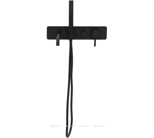 Смеситель для ванны Allen Brau Priority 3.0 встраиваемый черный матовый 5.31A05-31