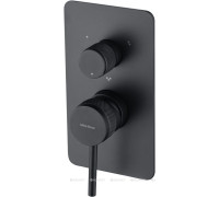 Смеситель встраиваемый Allen Brau Priority X3 на 3 выхода черный матовый 5.31A11-31