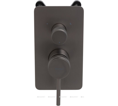 Смеситель встраиваемый Allen Brau Priority X3 на 3 выхода графит 5.31A11-MG