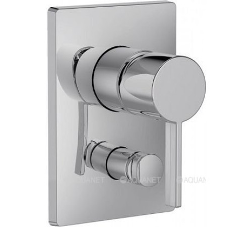 Смеситель встраиваемый Jacob Delafon Stillness на 2 выхода хром E98723-CP