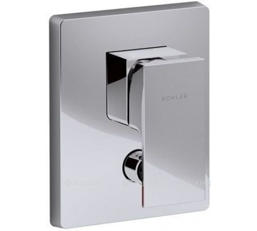 Смеситель встраиваемый Jacob Delafon Strayt с переключателем на 2 выхода хром E98633-CP