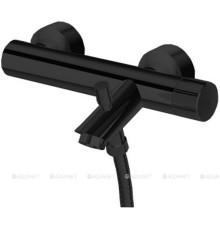 Смеситель для ванны Paffoni Jo короткий излив черный матовый JO022NO