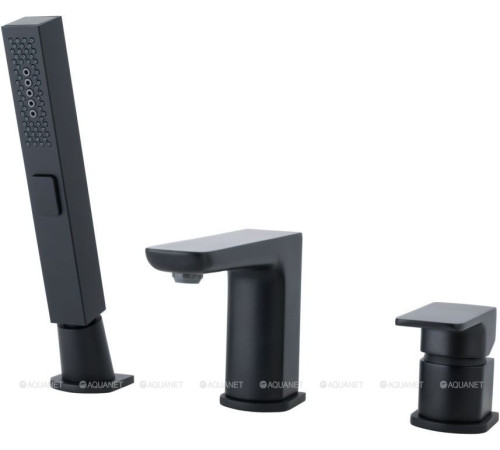 Смеситель на борт ванны Allen Brau INFINITY излив 180 мм черный матовый 5.21008-31