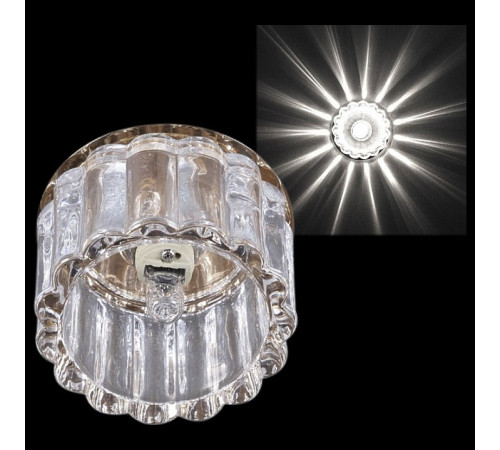 Встраиваемый светильник Sneha 131061/CT 131061/CT G9 GD/CL