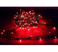 Гирлянда нить Sneha A-047R 300 LED 30 м IP44 красный свет A-047R RD