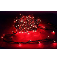 Гирлянда нить Sneha A-047R 300 LED 30 м IP44 красный свет A-047R RD