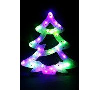 Ель новогодняя светодиодная Sneha A-099 LED RD/GN, RD/BL