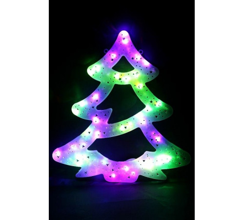 Ель новогодняя светодиодная Sneha A-099 LED RD/GN, RD/BL