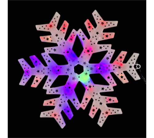 Снежинка световая Sneha A-264 LED RD//BL, RD/GN