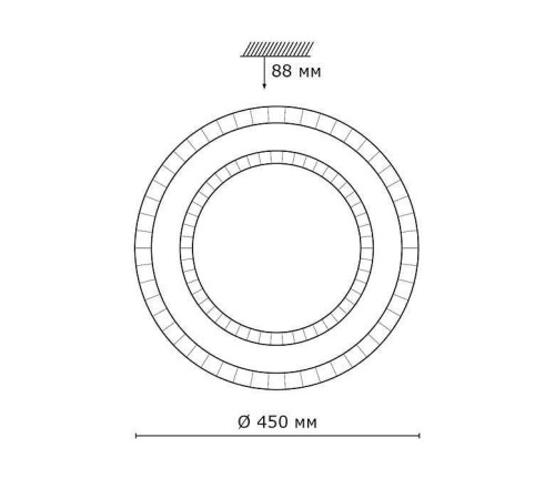 Накладной светильник Sonex Floors 2041/EL
