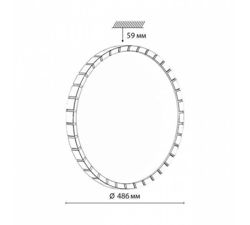 Накладной светильник Sonex Atabi Gold 7648/EL