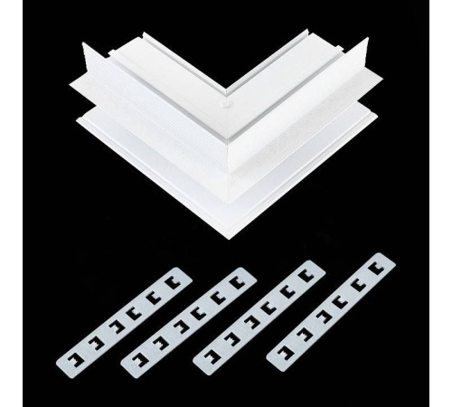 Соединитель угловой внешний для треков встраиваемых ST-Luce SKYLINE 48 ST007.559.12