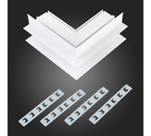 Соединитель угловой внешний для треков встраиваемых ST-Luce SKYLINE 48 ST007.559.12