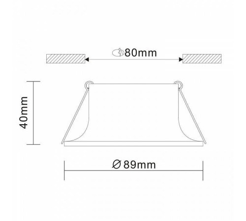 Встраиваемый светильник ST-Luce Nobarra ST202.408.01