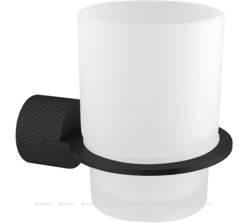 Стакан для зубных щеток Allen Brau Priority 4.0 78x104x97 мм черный матовый 6.31C02-31