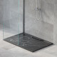 Душевой поддон прямоугольный RGW Stone Tray Elite STE MB 900x1000 мм черный мрамор 52342910-14