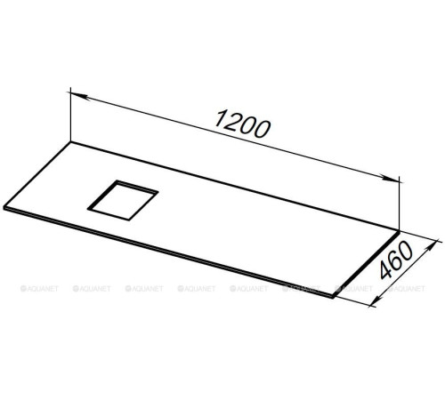 Столешница Allen Brau Infinity 120 L бежевая структура 1.21015.B-S