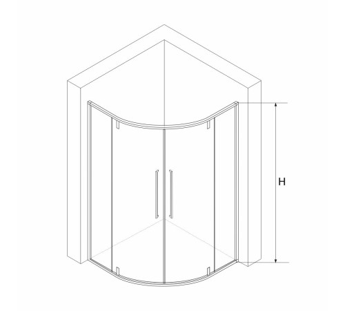 Душевой уголок RGW Stilvoll SV-53 1000x1000 мм 06325300-11