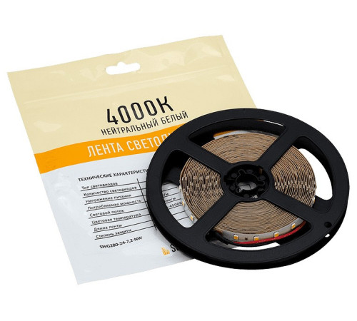 Лента светодиодная SWG PRO SWG2P80 SWG2P80-24-7.2-NW