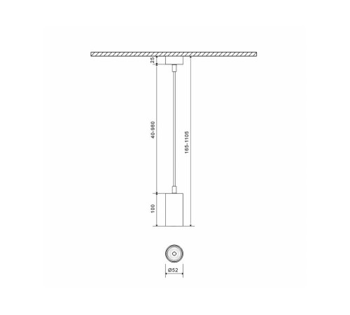 Основание SWG PRO Mini Villy MINI-VL-M6-WH