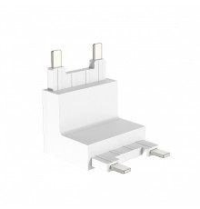 Соединитель угловой L-образный для треков накладных SWG PRO SLIM CN-SLIM-WH-TL