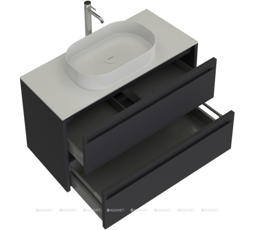 Тумба под раковину Allen Brau FANTASY 2.0 100 антрацит матовый 1.11003.AM 2.0