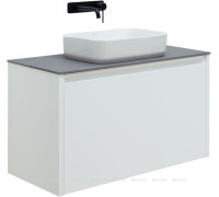 Тумба под раковину Allen Brau FANTASY 100 1+1 белый матовый 1.11004.WM