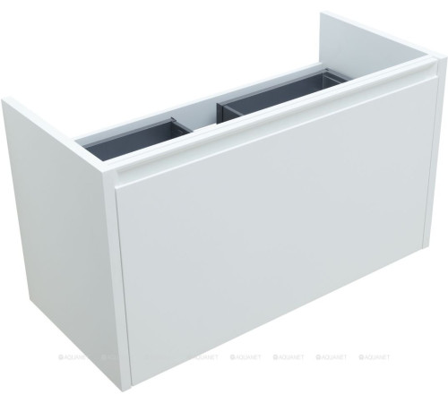 Тумба под раковину Allen Brau FANTASY 100 1+1 белый матовый 1.11004.WM