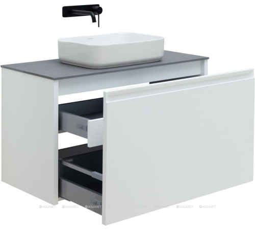 Тумба под раковину Allen Brau FANTASY 100 1+1 белый матовый 1.11004.WM
