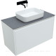Тумба под раковину Allen Brau FANTASY 100 1+1 белый матовый 1.11004.WM