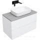 Тумба под раковину Allen Brau INFINITY 85 см белый матовый 1.21001.WM
