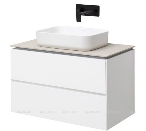 Тумба под раковину Allen Brau INFINITY 85 см белый матовый 1.21001.WM