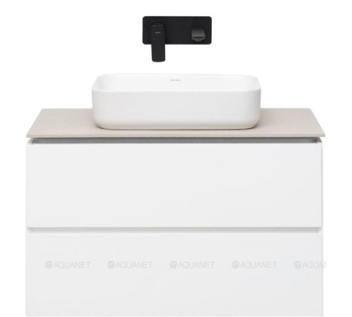 Тумба под раковину Allen Brau INFINITY 85 см белый матовый 1.21001.WM