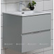 Тумба под раковину Aquanet Алвита New 60 подвесная 2 ящика серый 00277512