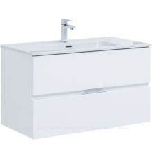 Тумба напольная Aquanet Алвита new 90 белый матовый 00303920